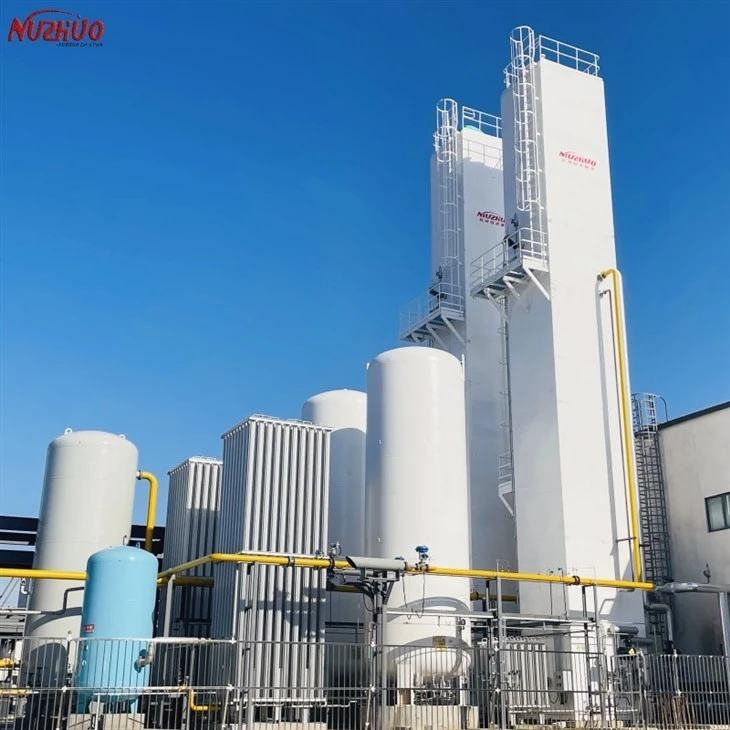 NUZHUO Professional Factory Argon Generator Machine Air Separation Plant